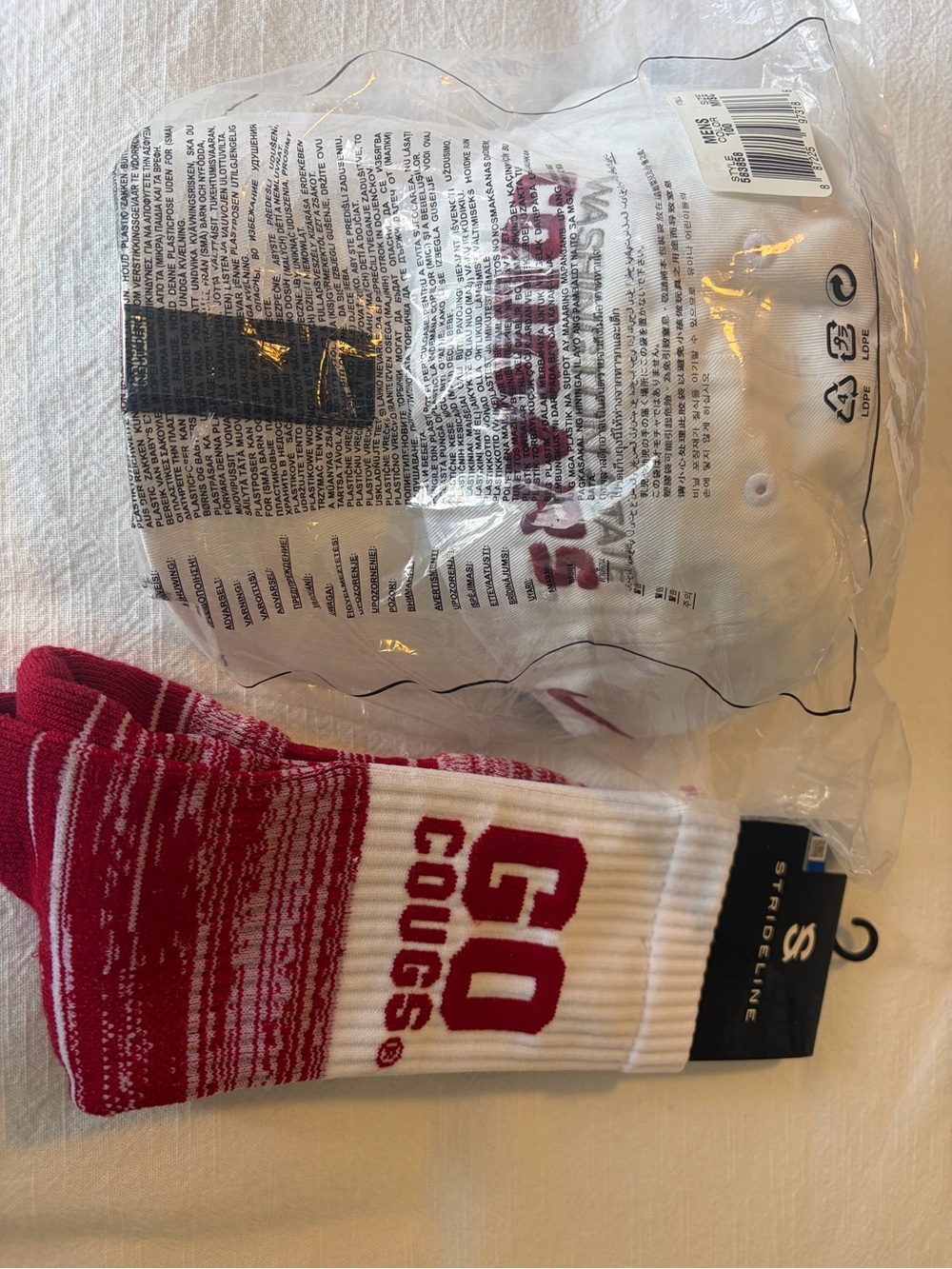 Washington State University Hat/Sock Bundle